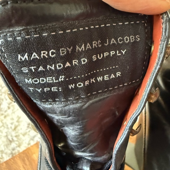 Marc By Marc Jacobs Black Heeled Boots - Picture 2 of 5